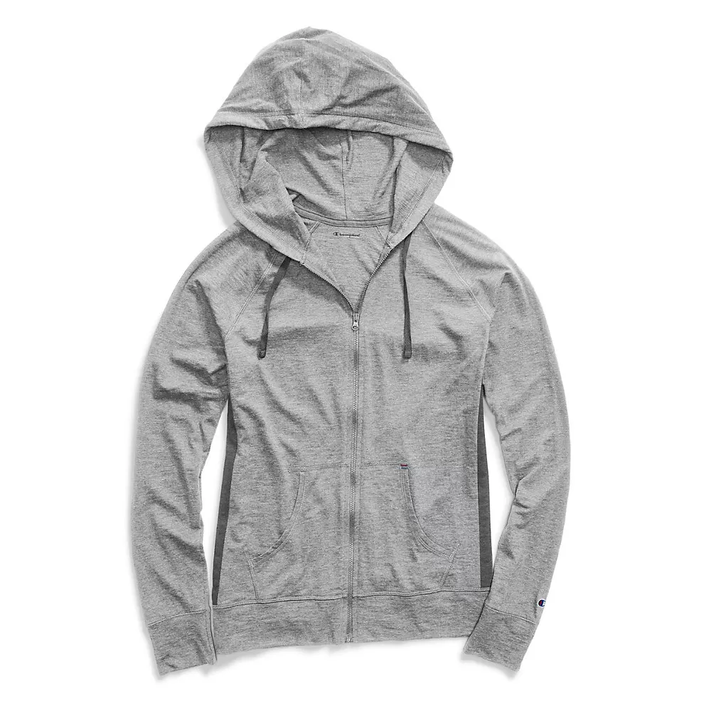 Champion Womens Heathered Jersey Jacket