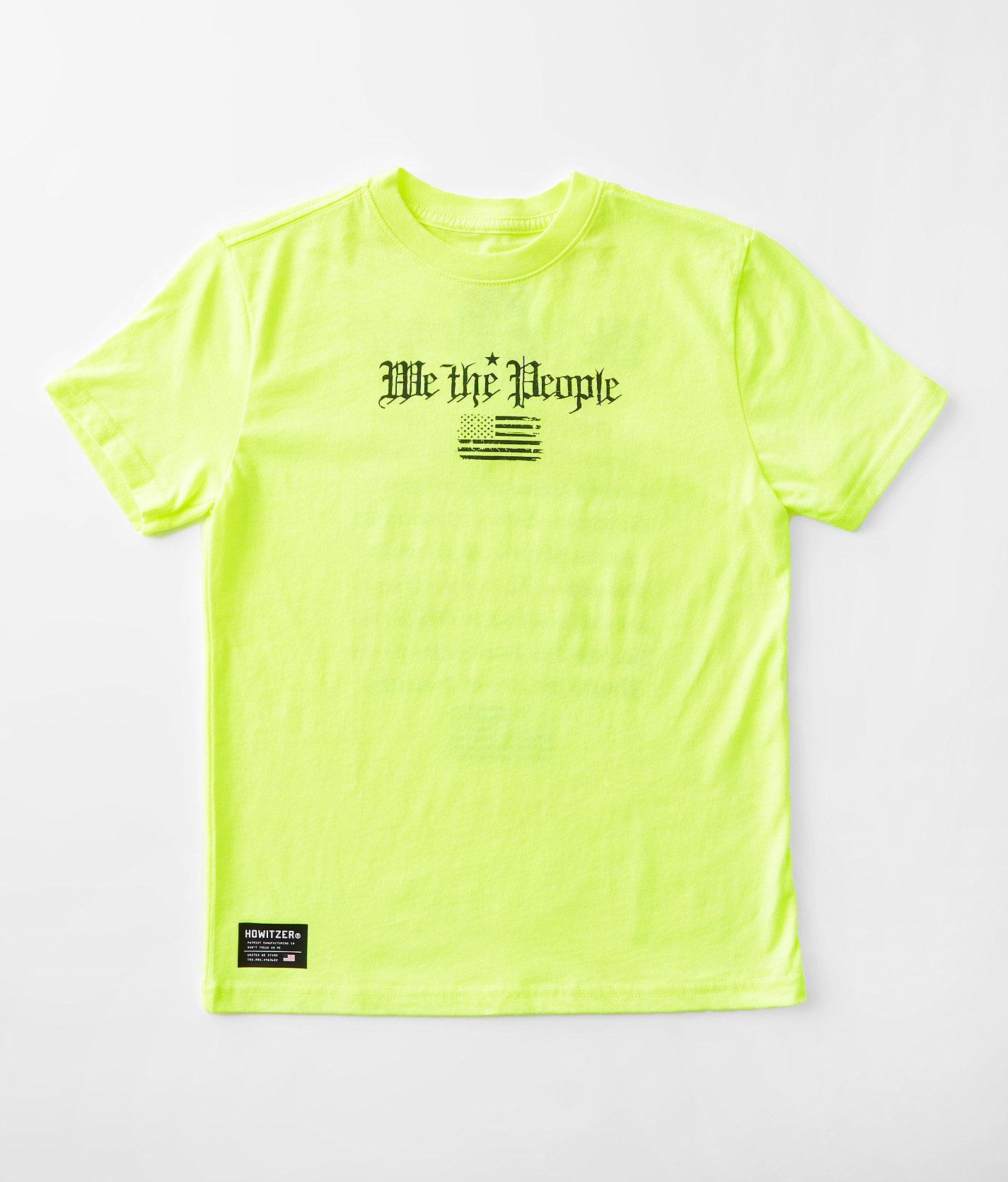 Boys - Howitzer People Creed T-Shirt - Boy's T-Shirts in Safety Yellow