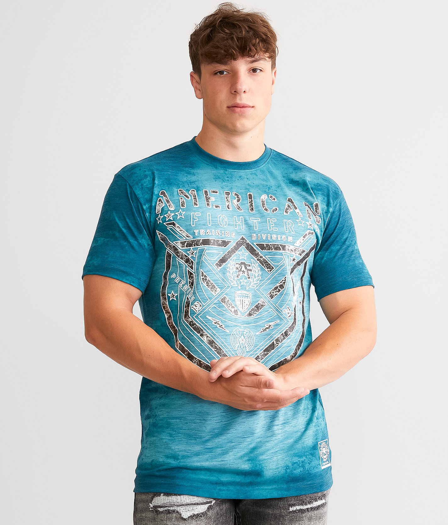 American Fighter Lost Springs T-Shirt - Men's T-Shirts in Shade Colonial Blue