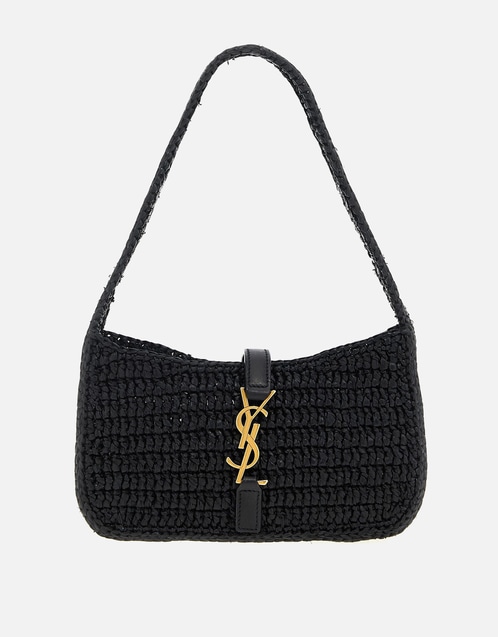 Le 5 À 7 Mini Raffia Handbag