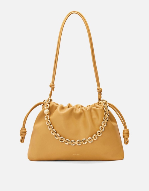 Flamenco Large Nappa Lambskin Shoulder Bag