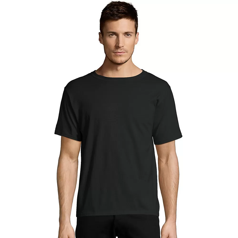 Hanes Mens EcoSmart Short Sleeve Tee Value Pack (4-pack)