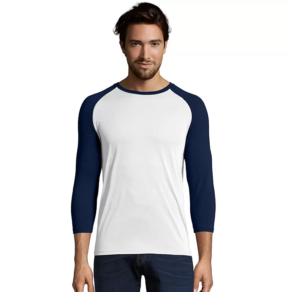 Hanes Sport 153 Mens Performance Baseball Tee
