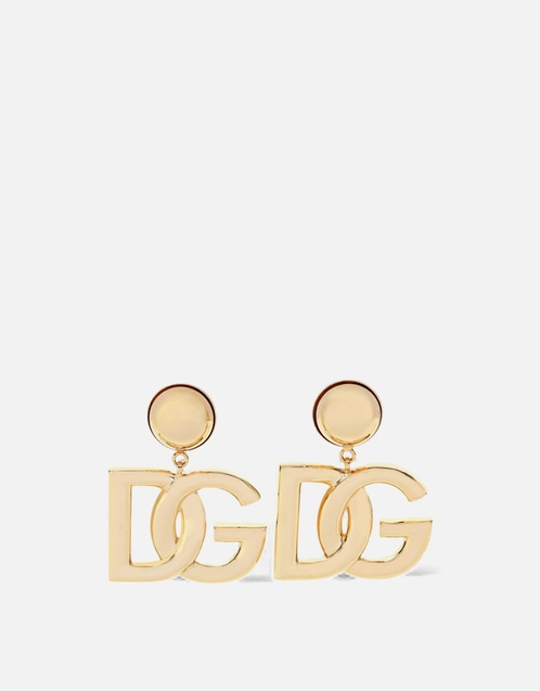 Pop DG Brass Clips Earrings