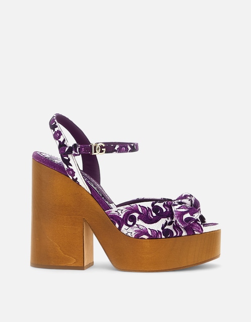 Maiolica High-Heeled Sandals