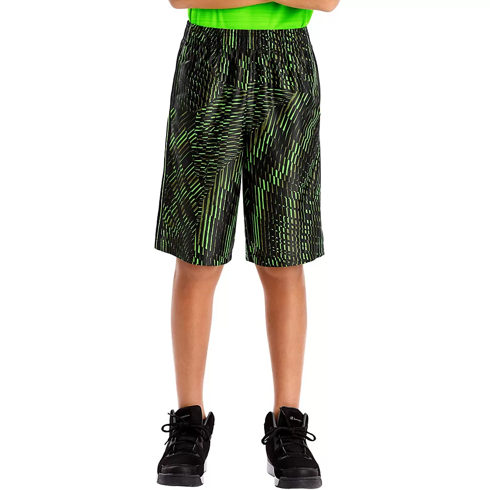 Hanes Sport 153 Boys 10-inch Performance Dazzle Shorts