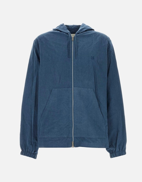 Men's Air Force Blue Cotton Jacket