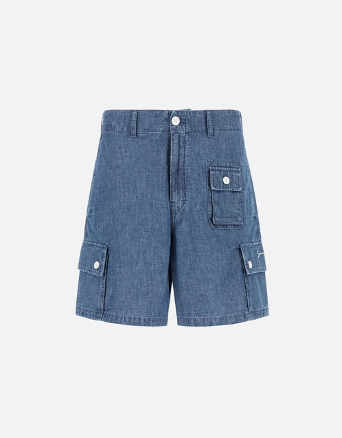 Men's Denim Bermuda Shorts