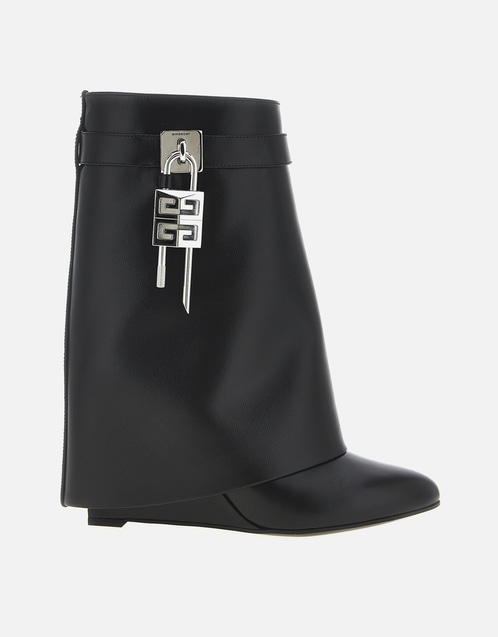 Shark Lock Ankle Boots