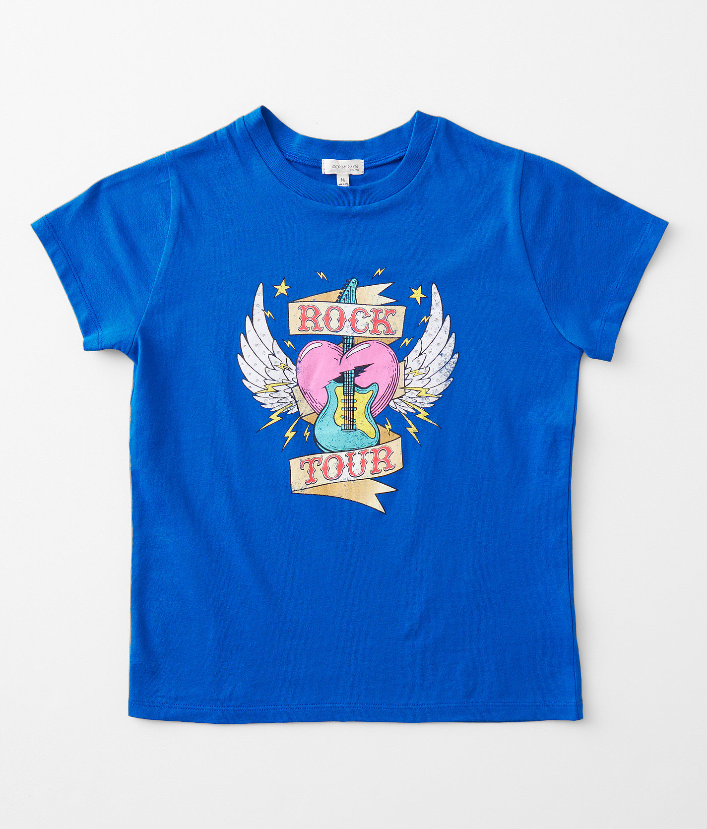 Girls - Modish Rebel Rock Tour T-Shirt - Girl's T-Shirts in Blue