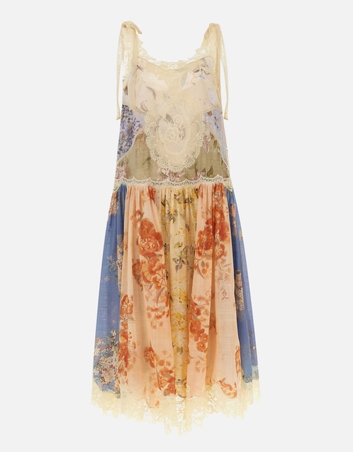 Cascadian Lace Midi Dress