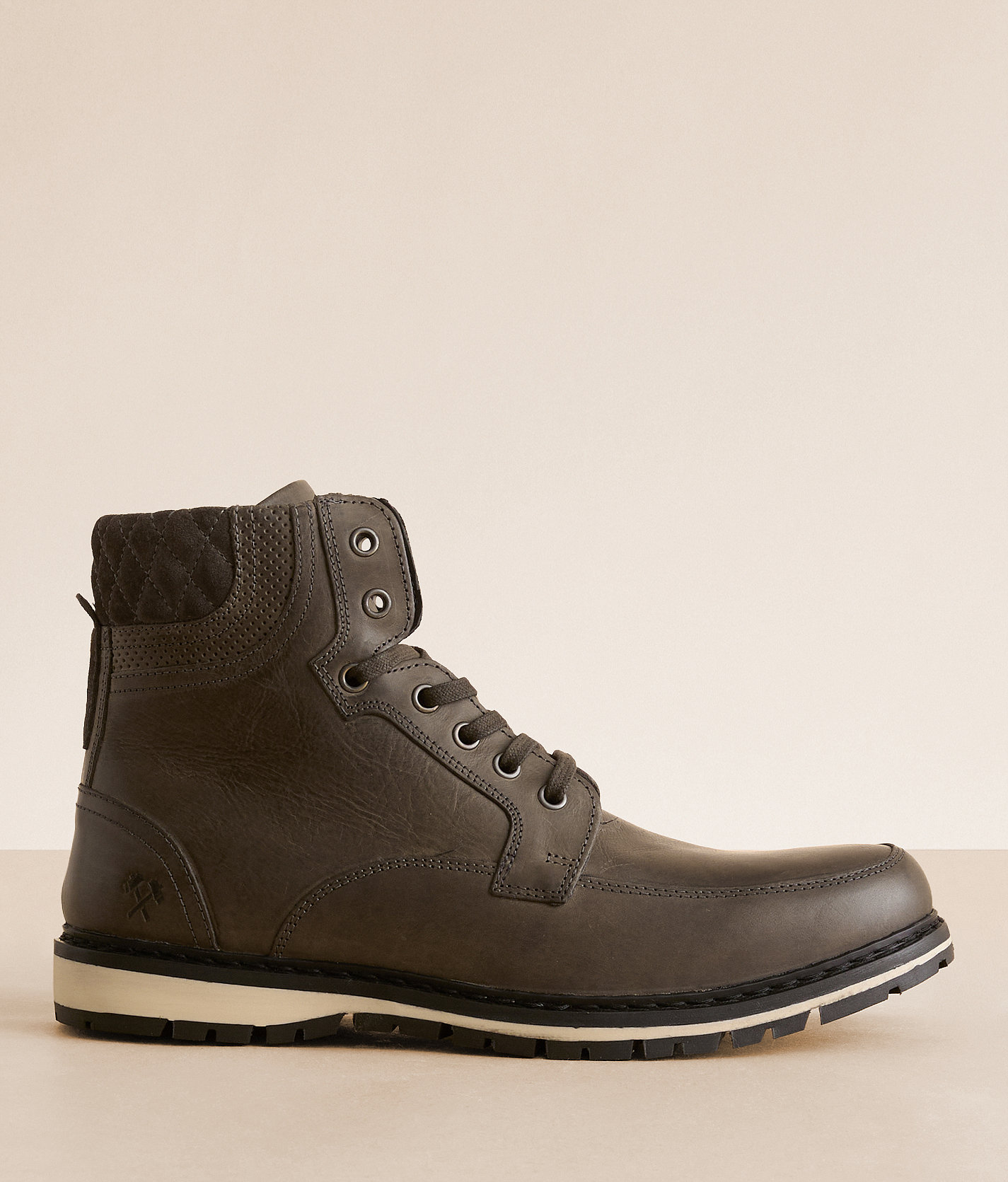 Outpost Makers Dex Leather Boot - Men's Shoes in Grey