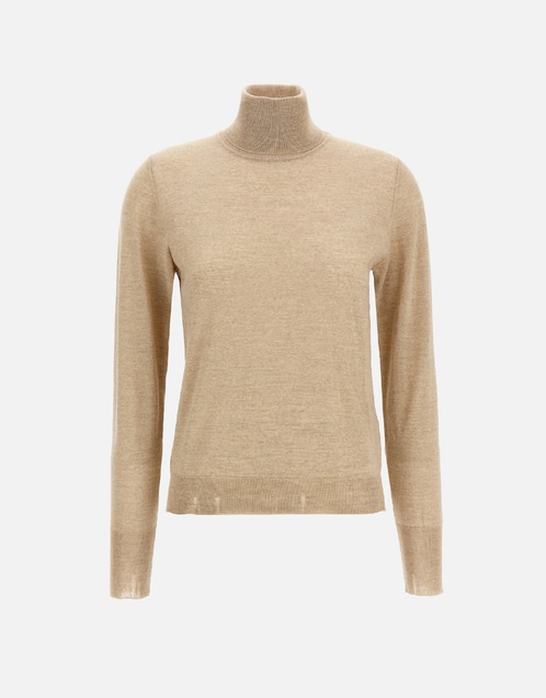 Virgin Wool Turtleneck Sweater