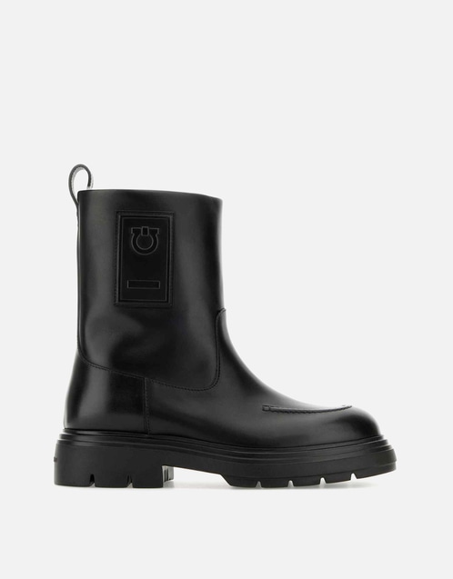 Tirba Leather Ankle Boots