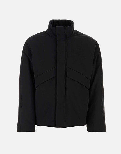 Men's Polyester Mock-Neck Jacket