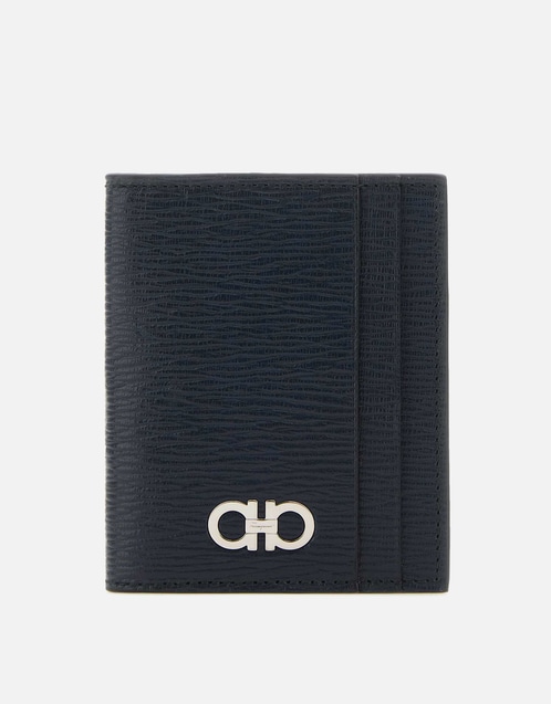 Men's Calfskin Leather Credit Card Holder