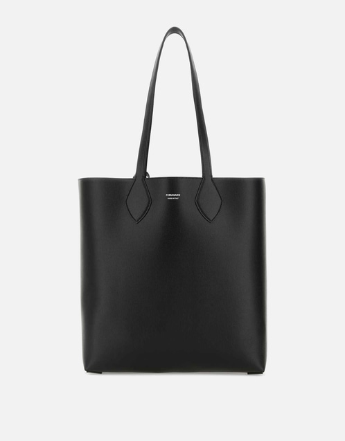 Men's Allover Calf Leather Tote Bag