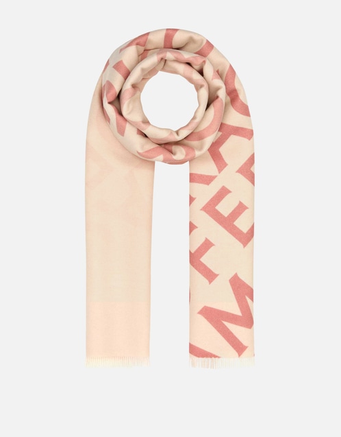 Wool Blend Reversible Scarf