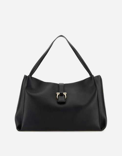 Large Calfskin Leather Tote Bag