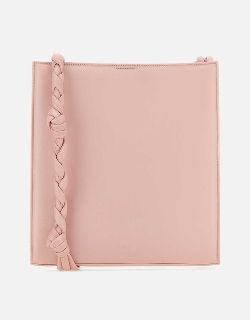 Pink Leather Tangle Shoulder Bag