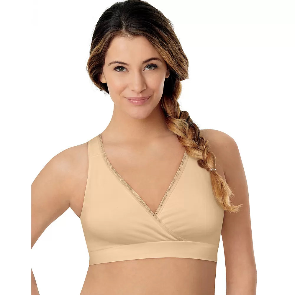 Playtex Nursing Pullover Wirefree Sleep Bra, 2-Pack