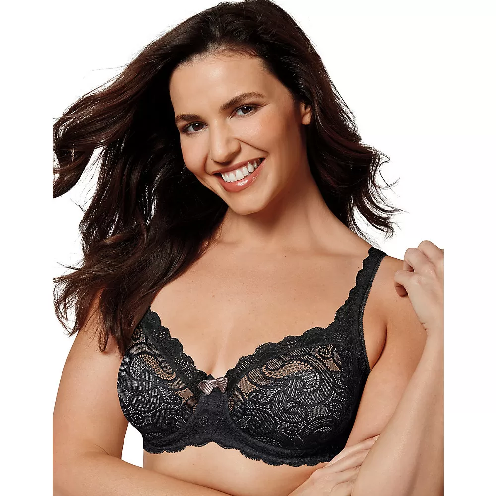 Playtex Love My Curves Beautiful Lift Unlined Underwire Bra