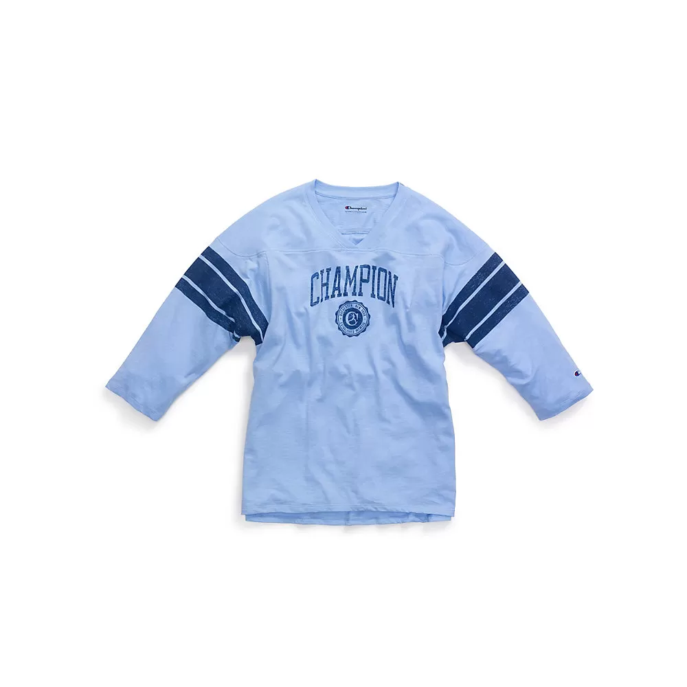 Champion Women Heritage Football Tee-Collegiate Ladies