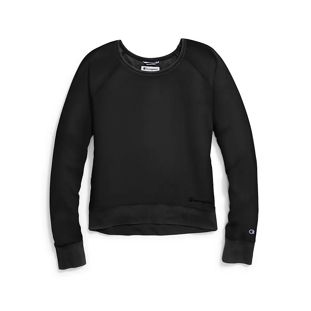 Champion Womens Vintage Dye Fleece Crew