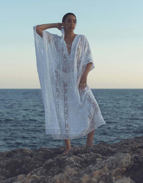Blair Moonshine Embroidery Caftan