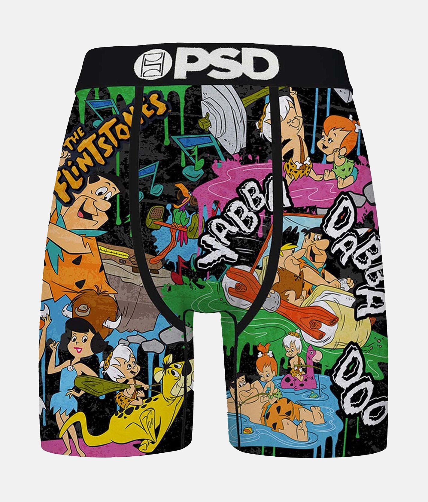 PSD Yabba Dabba Doo Stretch Boxer Briefs - Men's Boxer Briefs in Multi
