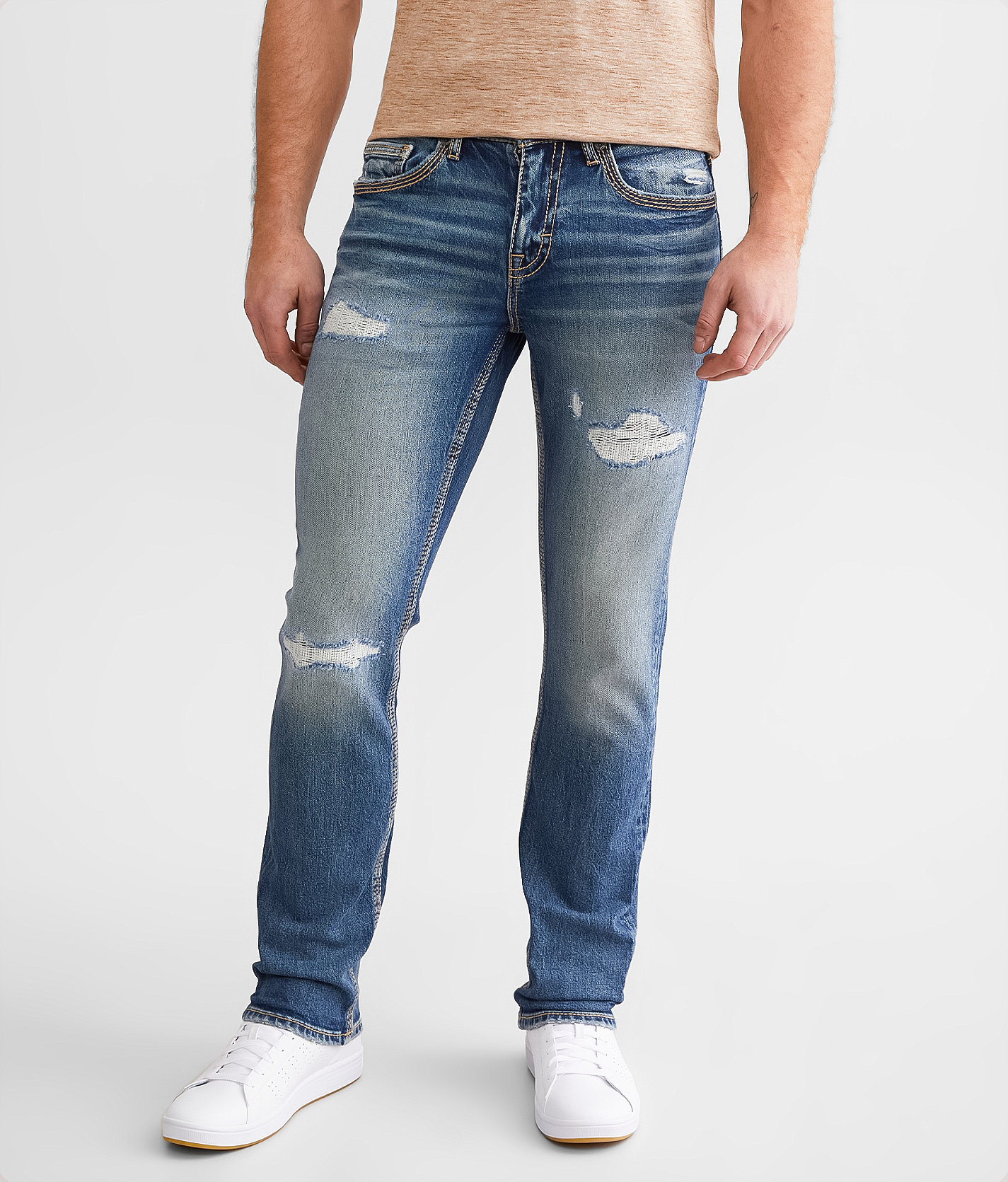 BKE Alec Straight Stretch Jean - Men's Jeans in Frankie
