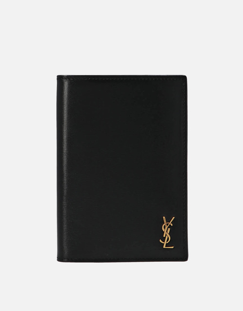 Men's Smooth Leather Passport Case