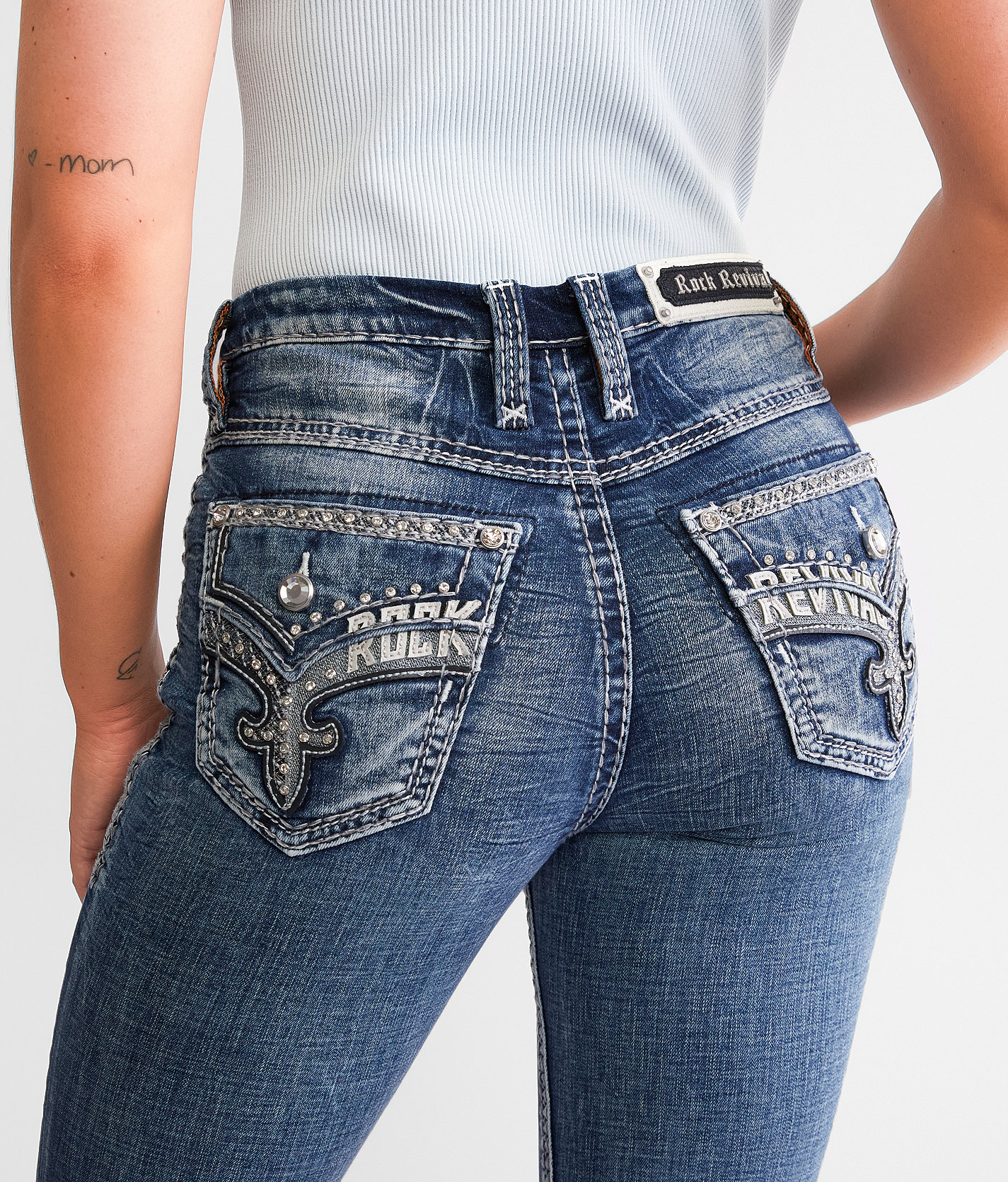 Rock Revival Neala Curvy Boot Stretch Jean - Women's Jeans in Neala HB200