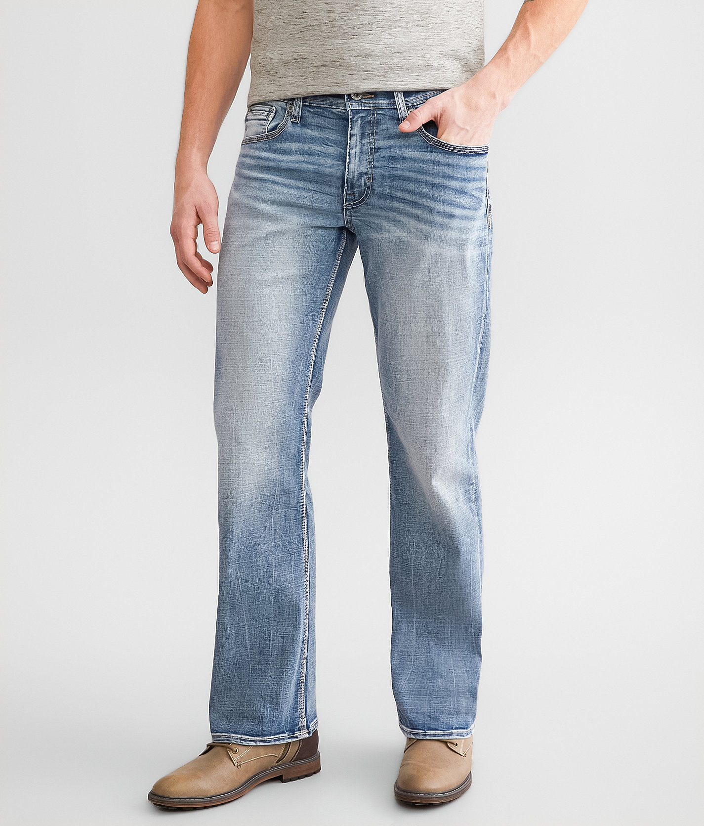 BKE Jake Boot Stretch Jean - Men's Jeans in Cortona