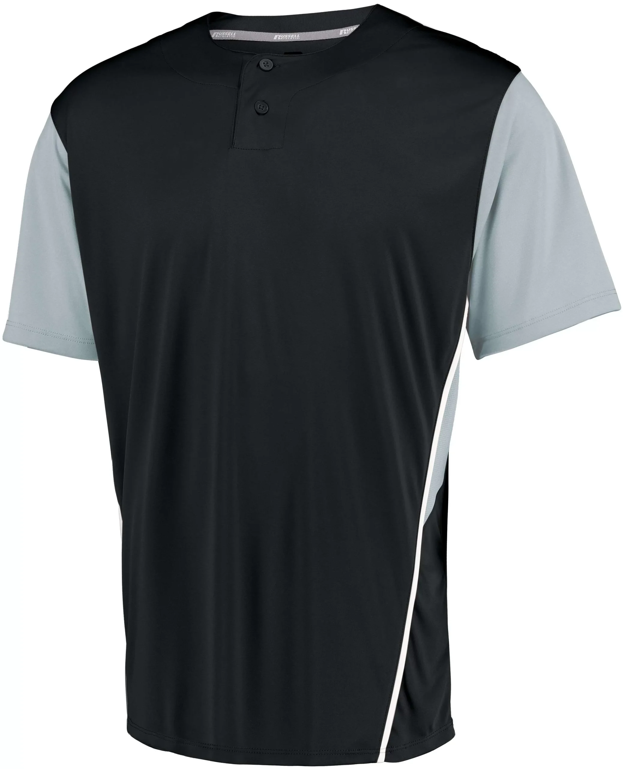 Russell Athletic 3R6X2B Youth Two-Button Placket Jersey