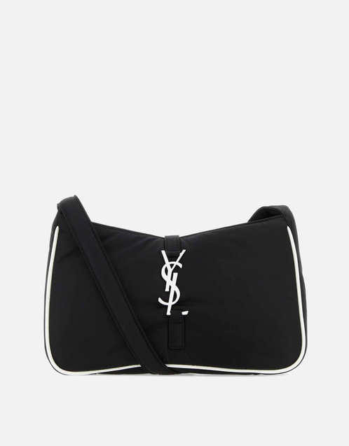 Men's Black Econyl® LE 5 À 7 Shoulder Bag