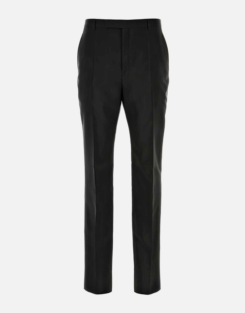 Men's Black Faille Pant