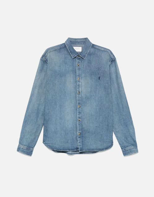 Men's Cassandre Shirt In Day Blue Denim