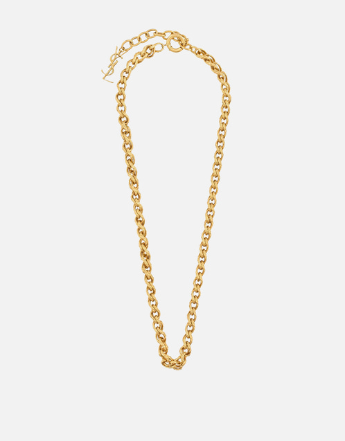 Rope-Chain Necklace in Metal