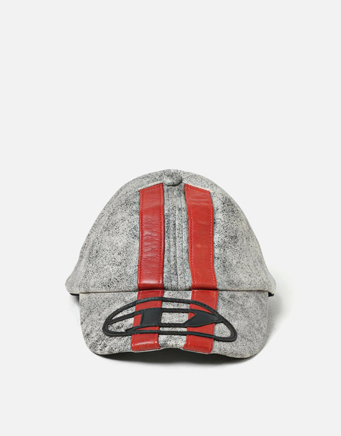 Men's C-Olav Ovine Leather Baseball Cap