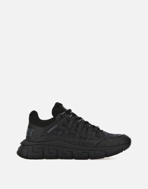 Men's Trigreca Barocco Jacquard Lace-Up Sneakers