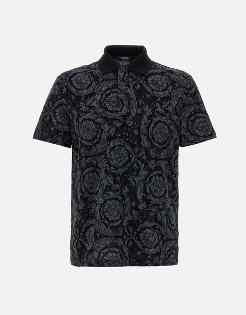 Men's Barocco Cotton Polo Shirt