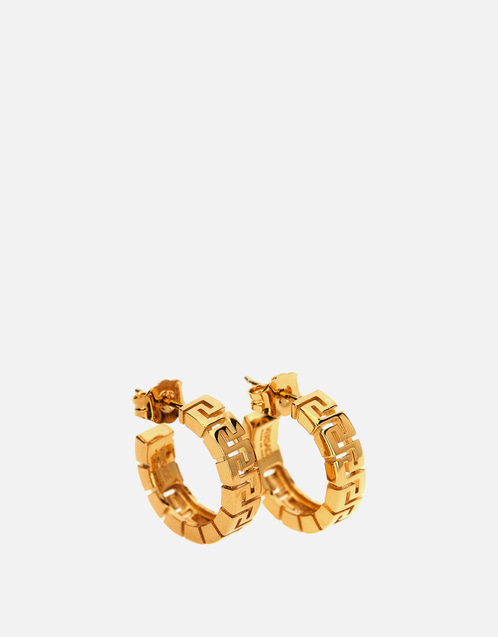 Greca Hoop Earrings