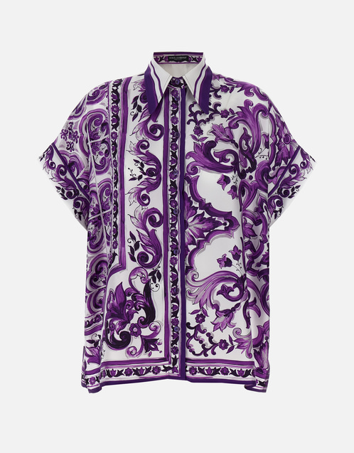 Maiolica Print Shirt