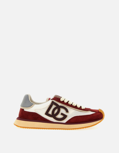 DG Cushion Calfskin Leather Sneakers