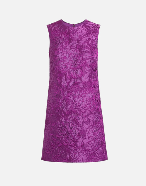 Brocade Mini Dress