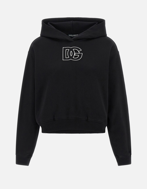 Logo Embroidery Cotton Hoodie