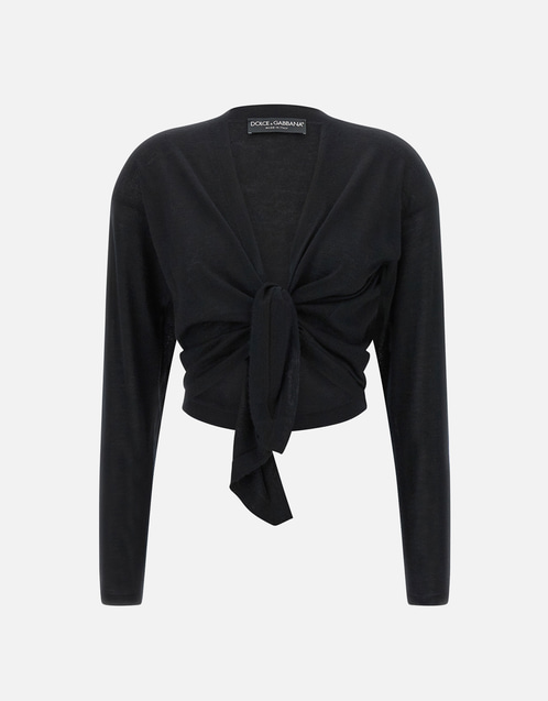 Cashmere Asymmetric Cardigan