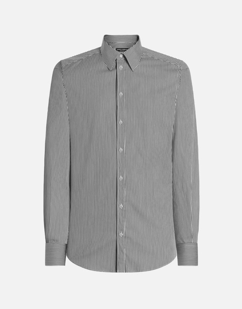 Men's Cotton Blend Striped Shirt