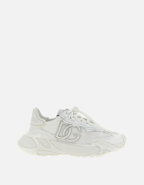 Daymaster Technical Fabric And Leather Sneakers